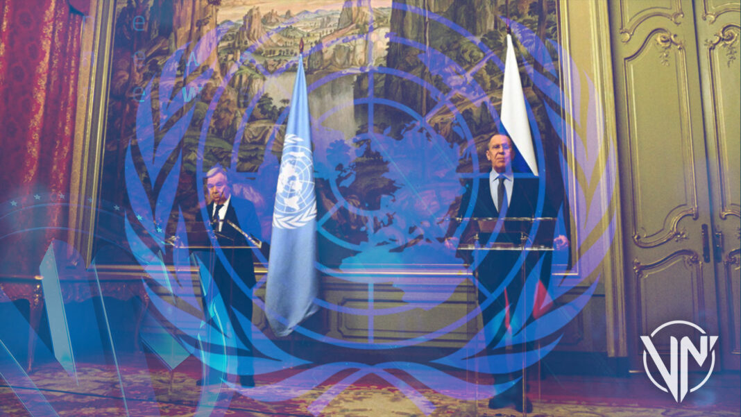ONU busca mediar una solución pacifica en conflicto entre Rusia y Ucrania