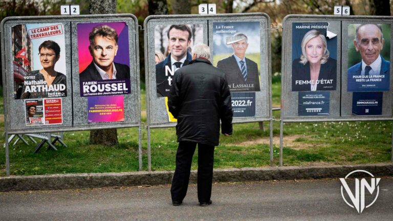 ¡Recta final! Francia celebra elecciones presidenciales el próximo domingo