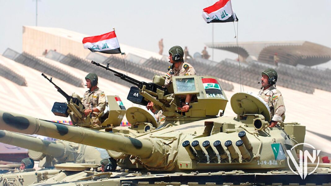 Ocho militares en Irak resultaron heridos tras atentado suicida