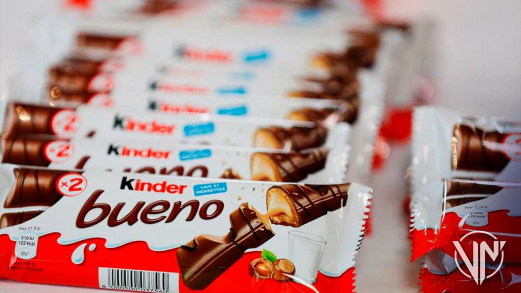 También retiran chocolates Kinder en EEUU y Argentina por salmonela