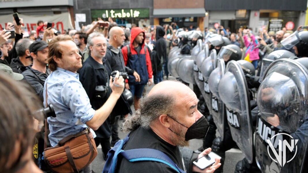 Represión Argentina trabajadores audiovisuales