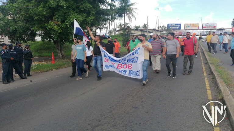 Paro de transportistas en Panamá se extendió por segundo día