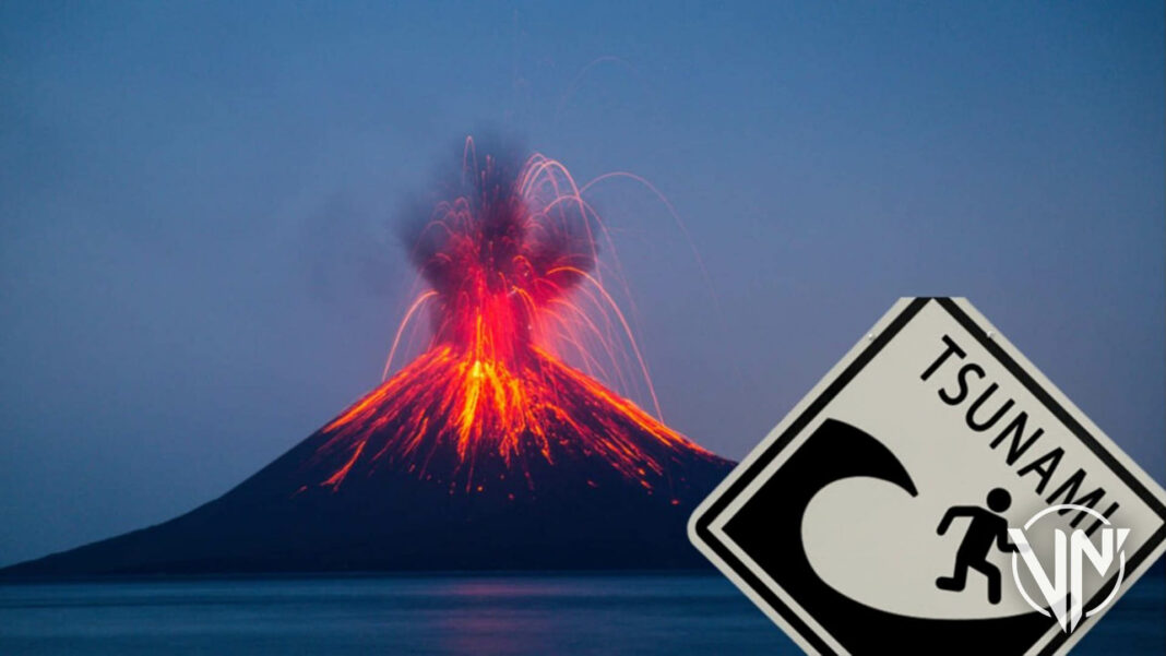 volcán Anak Krakatoa