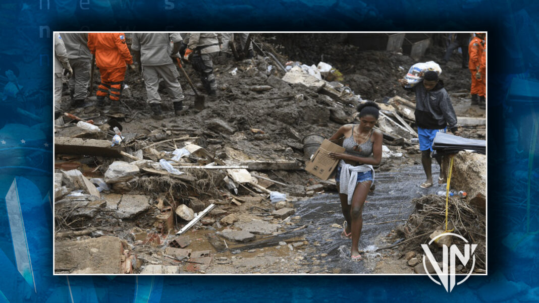 Inundaciones y deslizamientos en Brasil dejan nueve muertos