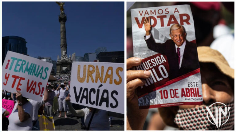 Mexicanos evalúan en revocatorio gestión de Andrés López Obrador
