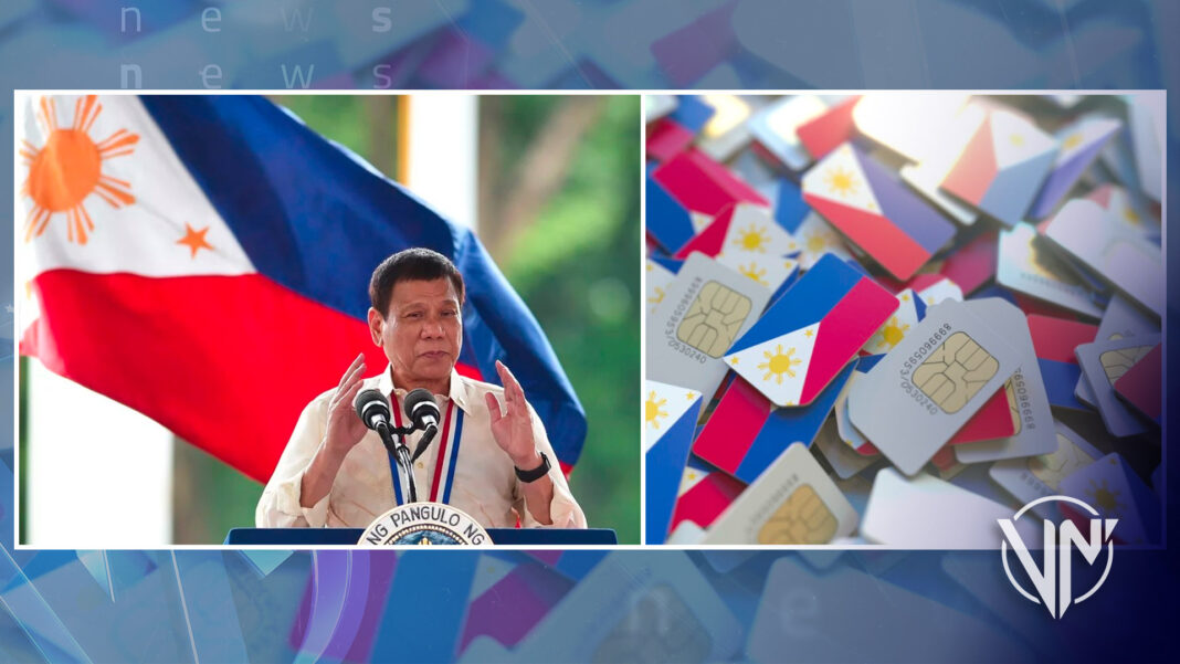 Presidente de Filipinas echa para atrás polémica ley sobre registro de cuentas en redes sociales