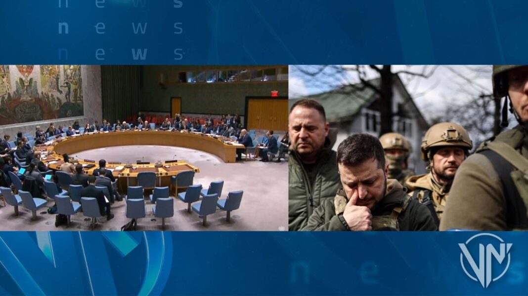 Volodímir Zelenski presionará al Consejo de Seguridad de la ONU por crímenes de guerra de Rusia en Bucha