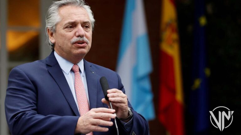 Alberto Fernández: Argentina quiere recuperar vínculo diplomático con Venezuela