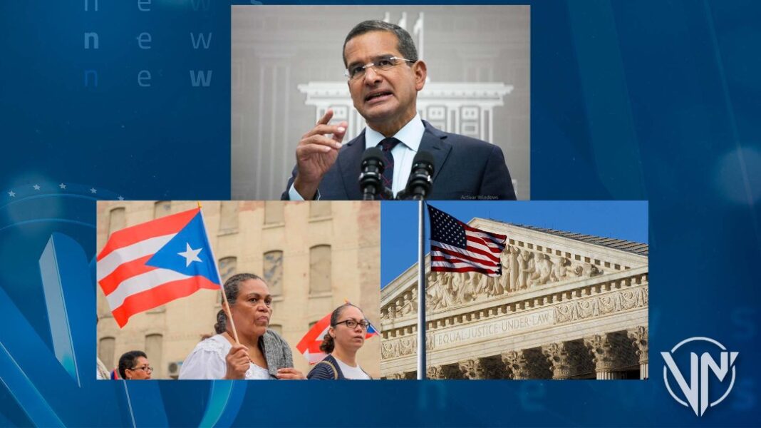 Gobernador de Puerto Rico condenó decisión de Corte Suprema de EEUU en negar extensión de beneficios a su población