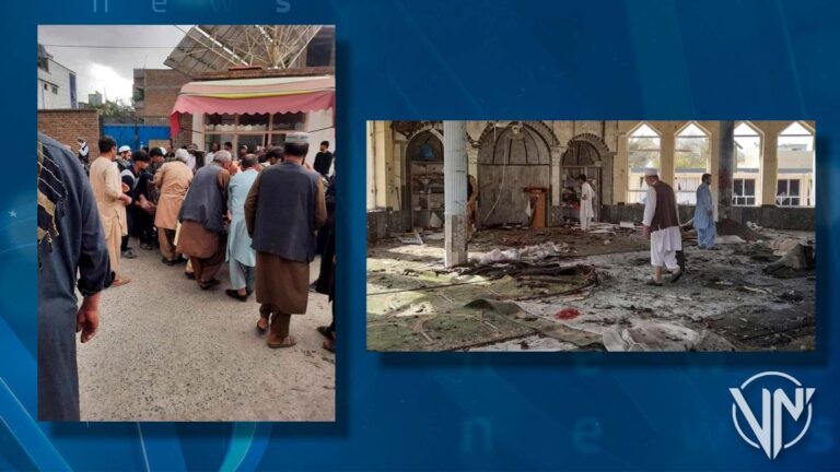 Afganistán: Decenas de muertos tras explosión en mezquita