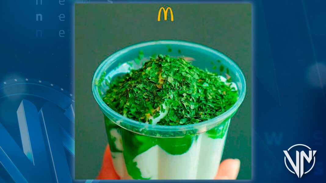¿Lo probarías? McDonalds estrena sundae con sabor a limón y cilantro