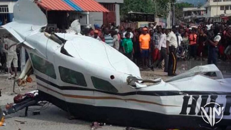 Avioneta se precipitó en Haití y dejó 6 personas fallecidas