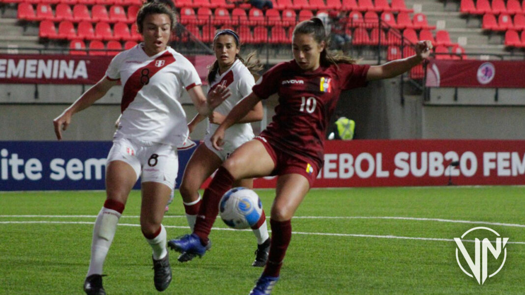 Vinotinto femenina vence a Perú en debut de la Copa América femenina 2022