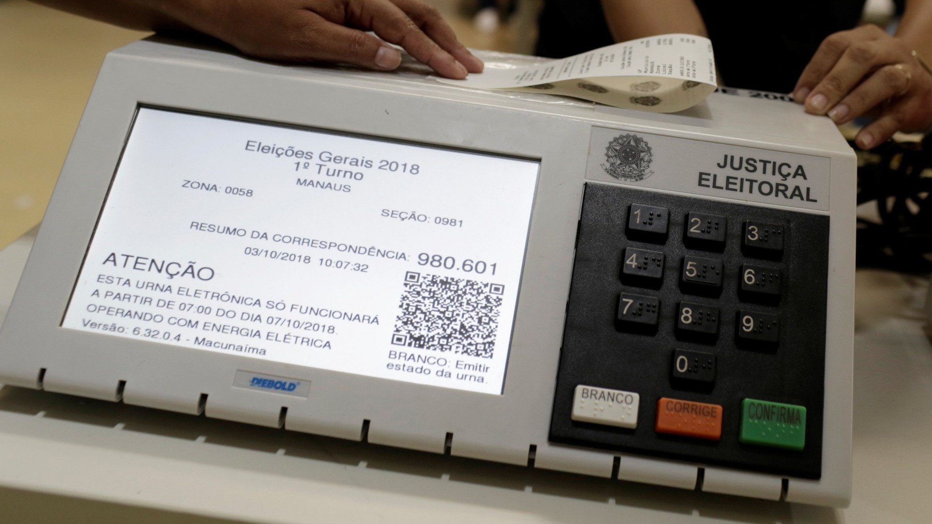 Voto electrónico Brasil