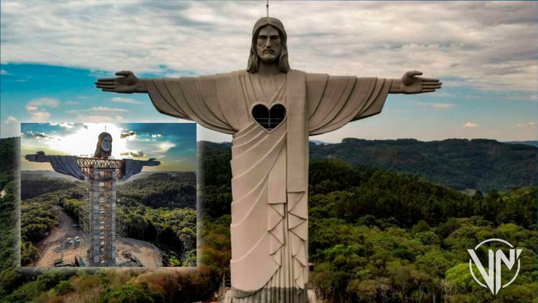 Brasil tiene el Cristo más grande del mundo y será inaugurado en 2023
