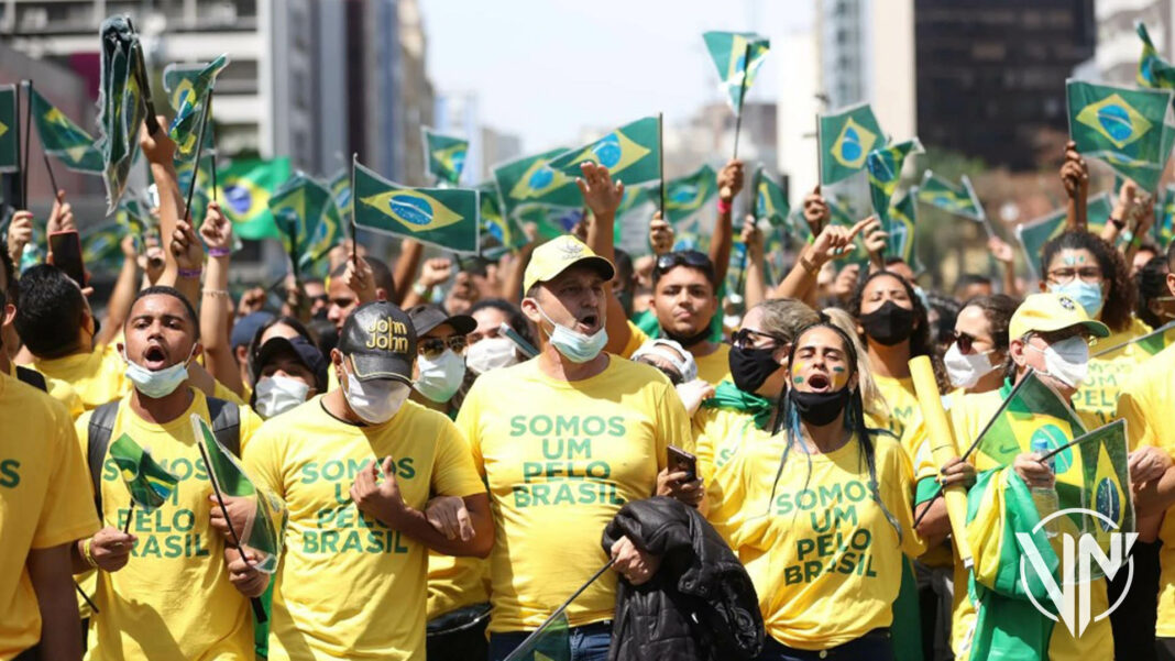 Trabajadores en Brasil conmemoran su día con movilización contra Bolsonaro