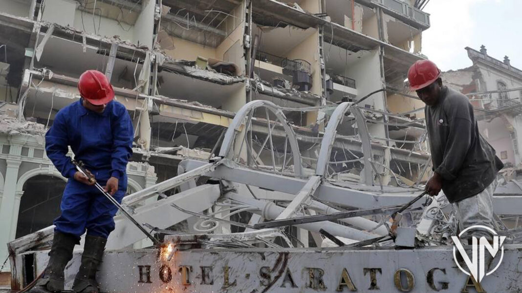 Sube a 42 cifra de fallecidos tras explosión en hotel Saratoga de Cuba