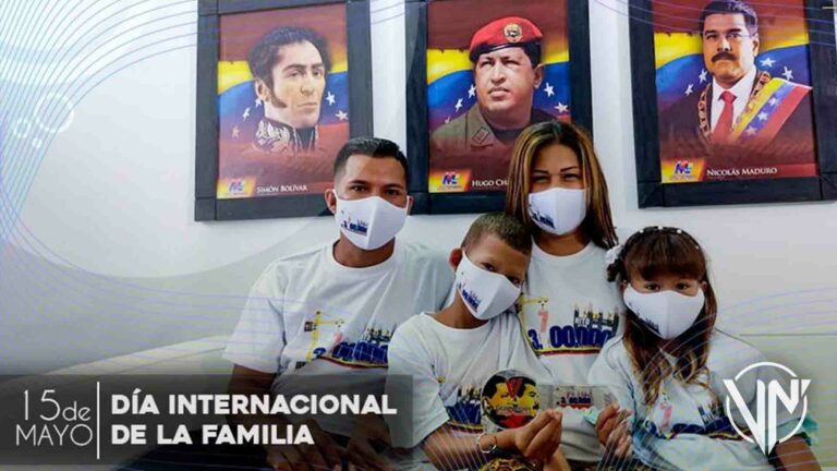 Maduro llamó a fortalecer la unión en el Día Internacional de la Familia