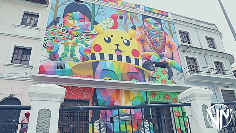 Redes estallan por imagen de Pikachu en mural por festejos patrios en Ecuador