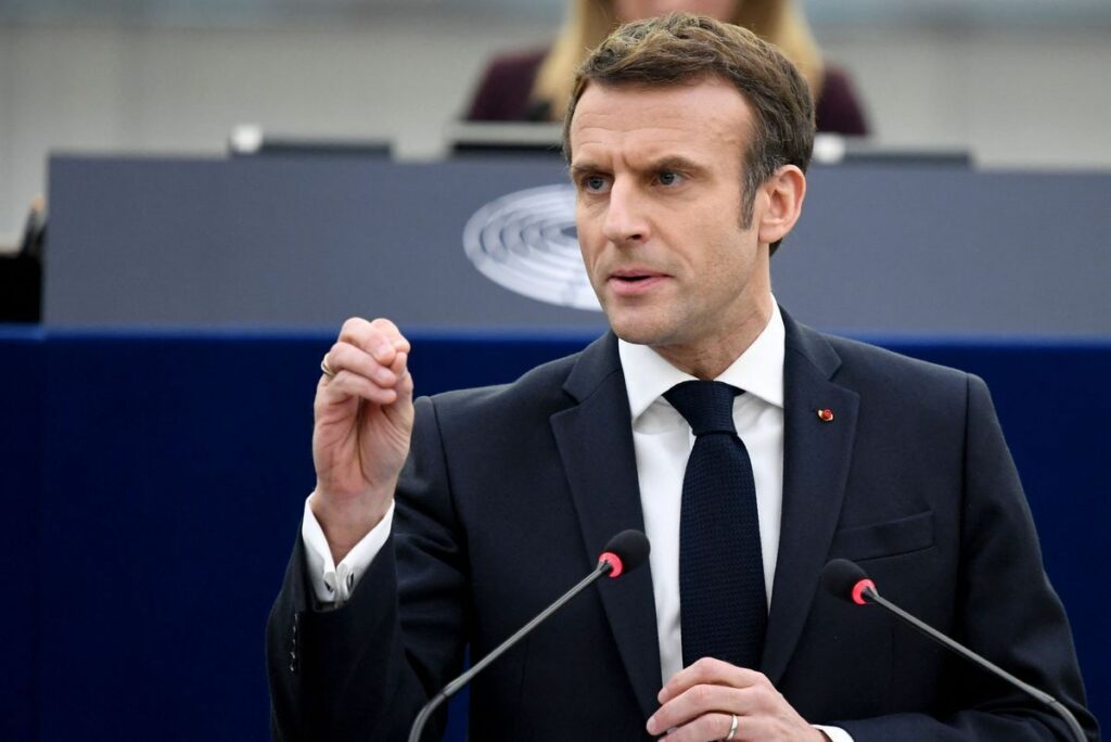 Emmanuel Macron Unión Europea 