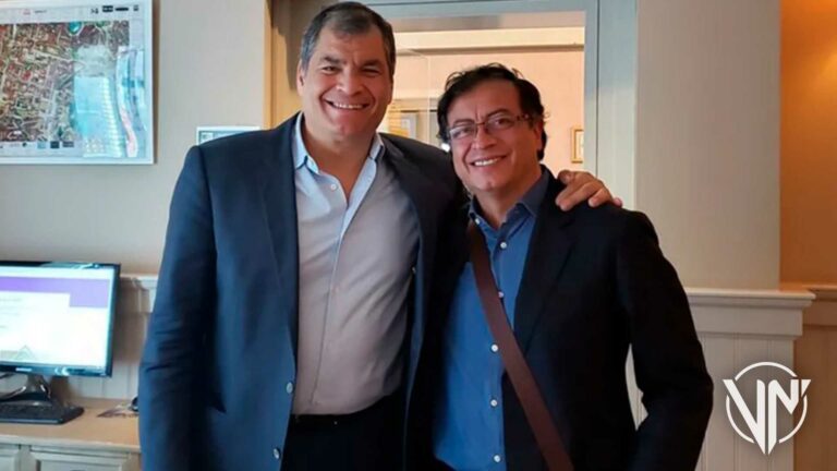 Rafael Correa niega haber huido de la justicia y reafirma amistad con Petro