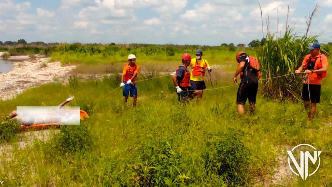 Rescatan cadáver de un adolescente en un río de Barinas