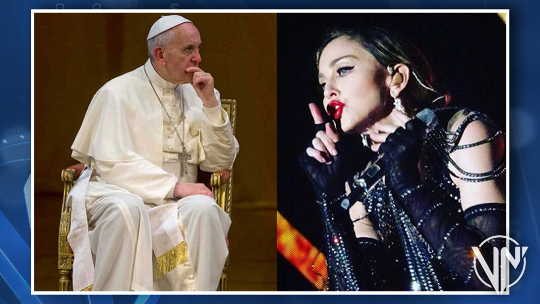 Madonna pide reunión con el Papa Francisco tras ser excomulgada