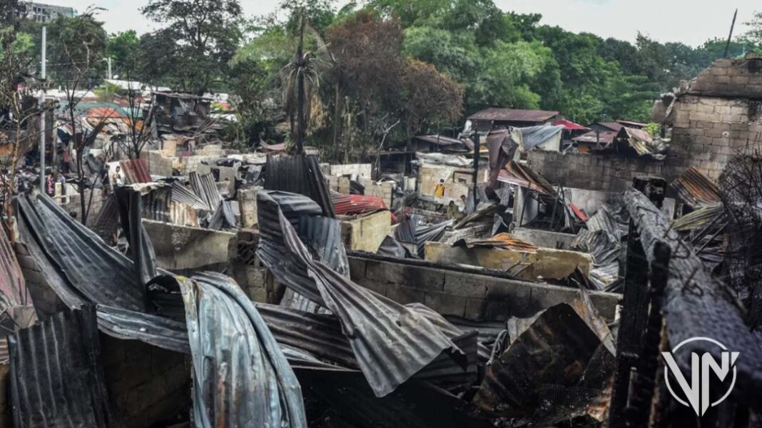 8 muertos en incendio sorpresivo en Filipinas