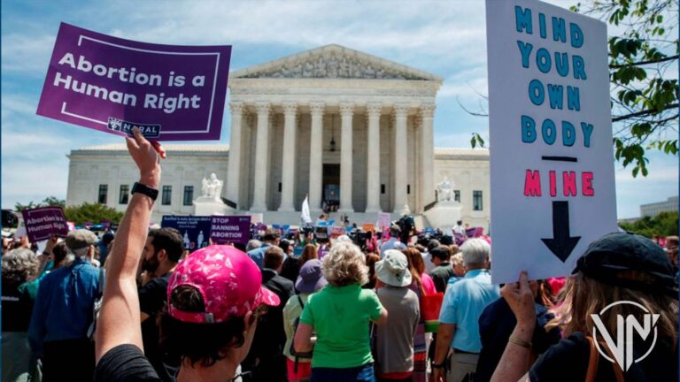 ¡Peligra el derecho al aborto! Protestas en EEUU contra Tribunal Supremo