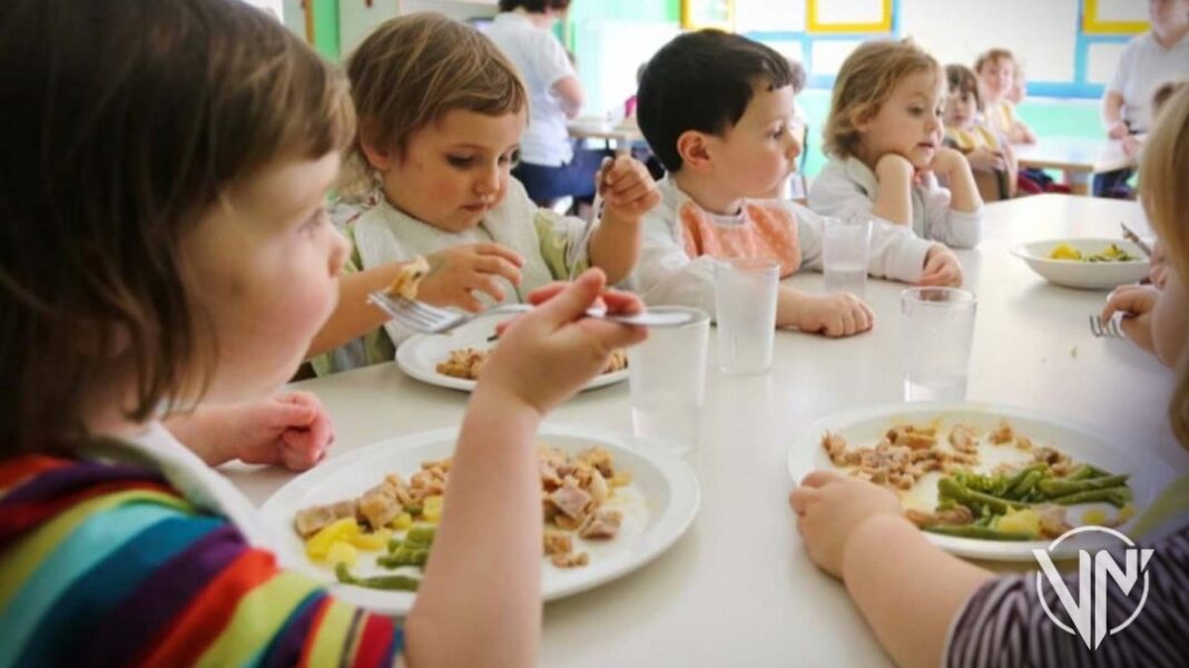 Alimentación niños mendos de 10 años