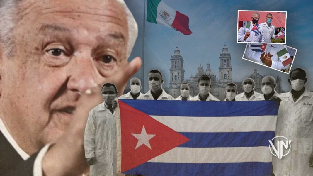 López Obrador médicos Cuba