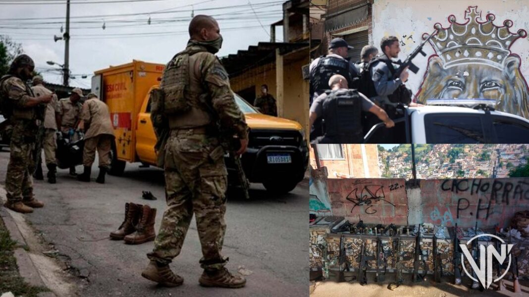 Policía Militar realizó operativo sangriento en favela de Río de Janeiro