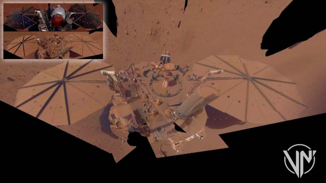 Mars Insight le dice adiós a sus operaciones en marte con última selfie