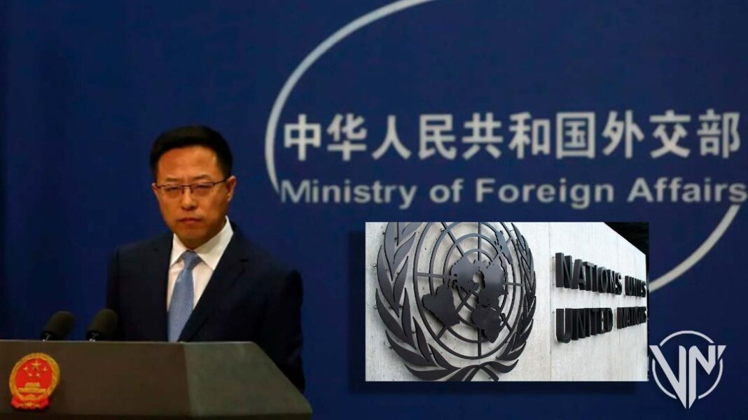 China pide a ONU investigar historial de violación de DDHH de Estados Unidos