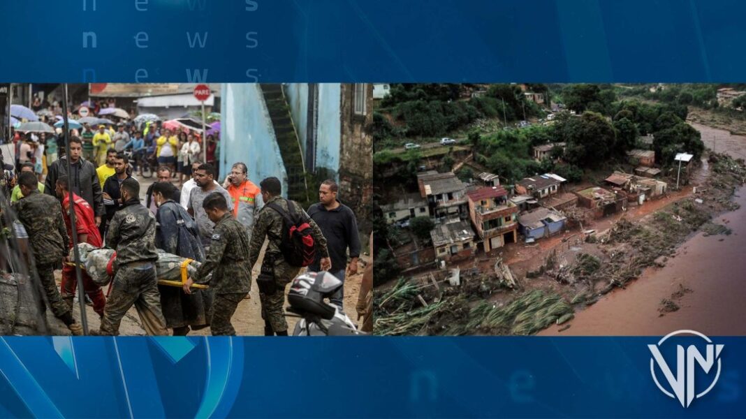 Al menos 84 personas murieron por lluvias al nordeste de Brasil