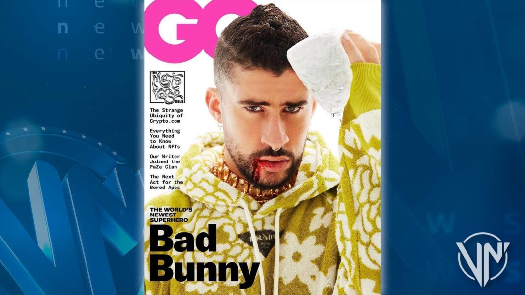 Bad Bunny posa para portada de la revista GQ (+Fotos)