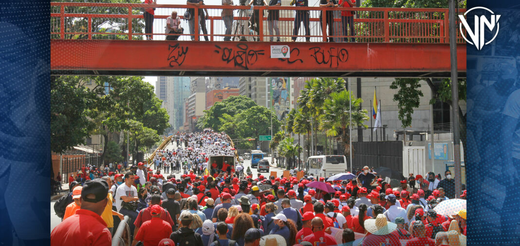 Día del Trabajador marcha Caracas