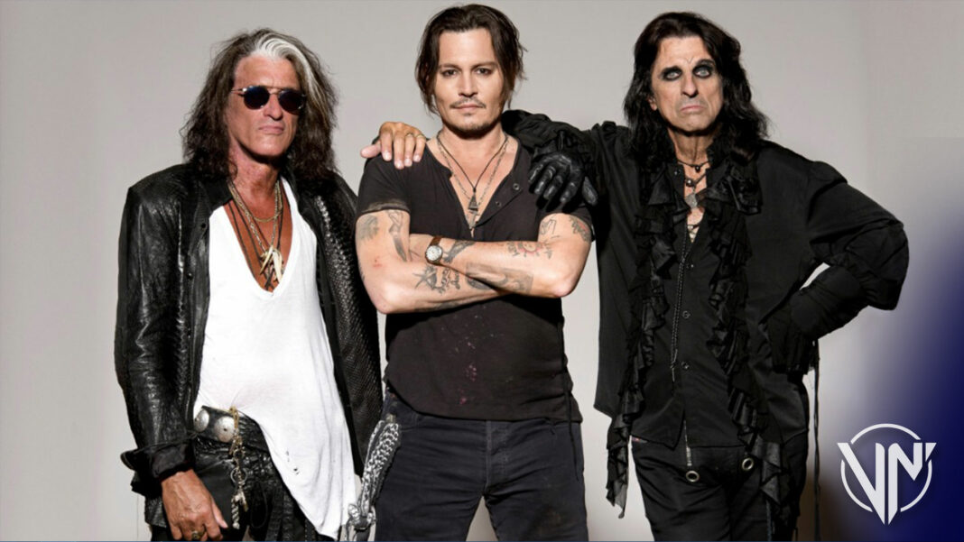 Grupo de rock de Johnny Depp anuncia gira en Alemania 2023