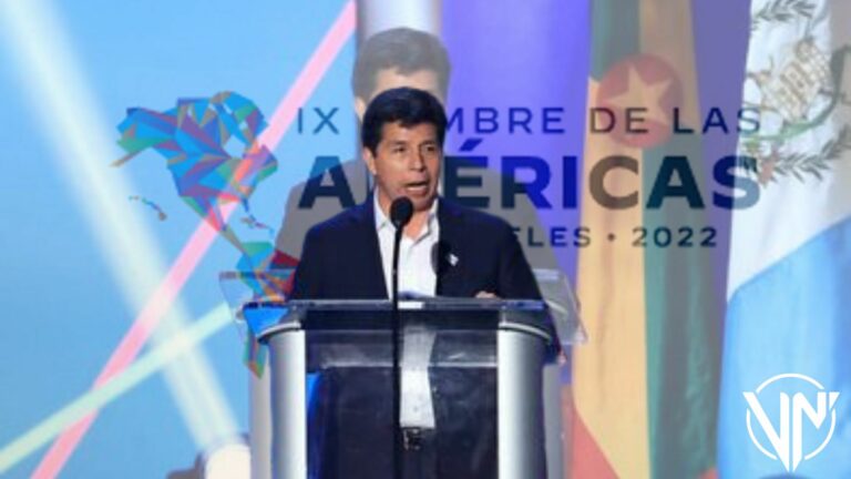 Pedro Castillo llama a «preservar las democracias» en la región