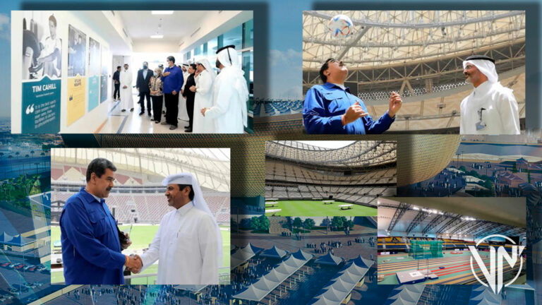 Presidente Maduro visitó instalaciones del Mundial Qatar 2022