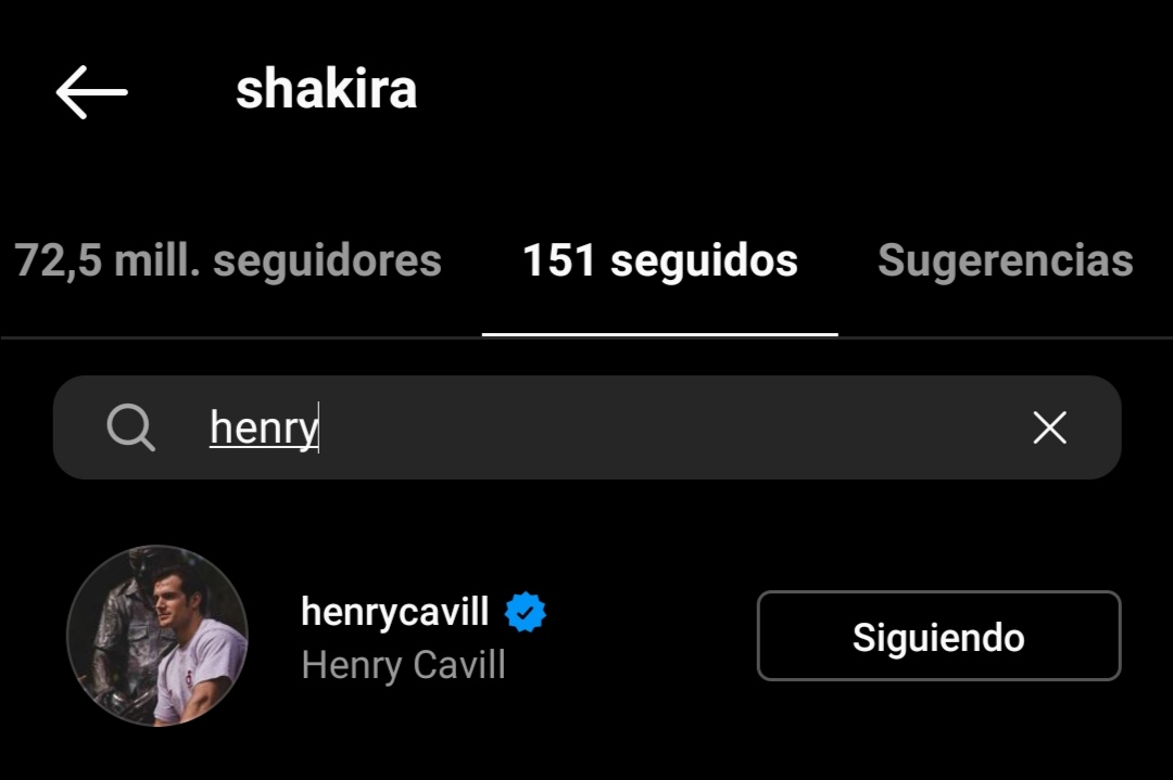 Henry Cavill Shakira