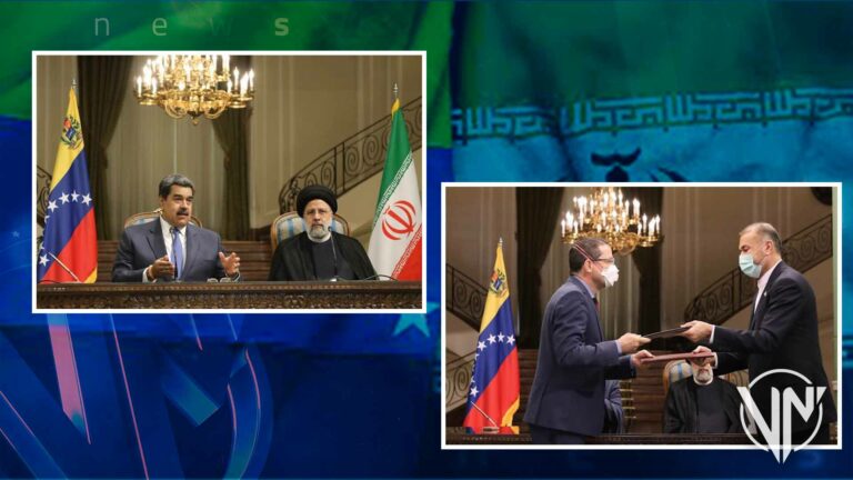Venezuela e Irán firman acuerdos de cooperación energético y agrícola