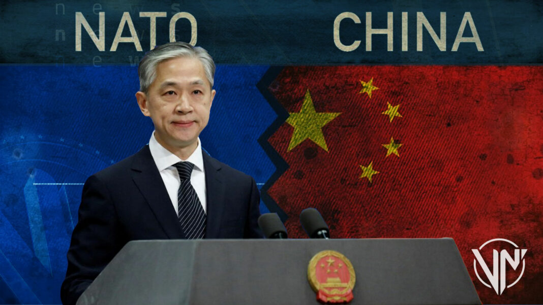 China alerta que OTAN busca confrontación por manipulación de Estados Unidos