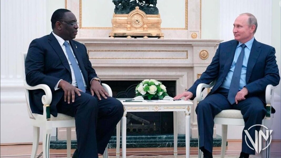 Macky Sall y Vladímir Putin se reunieron en Sochi