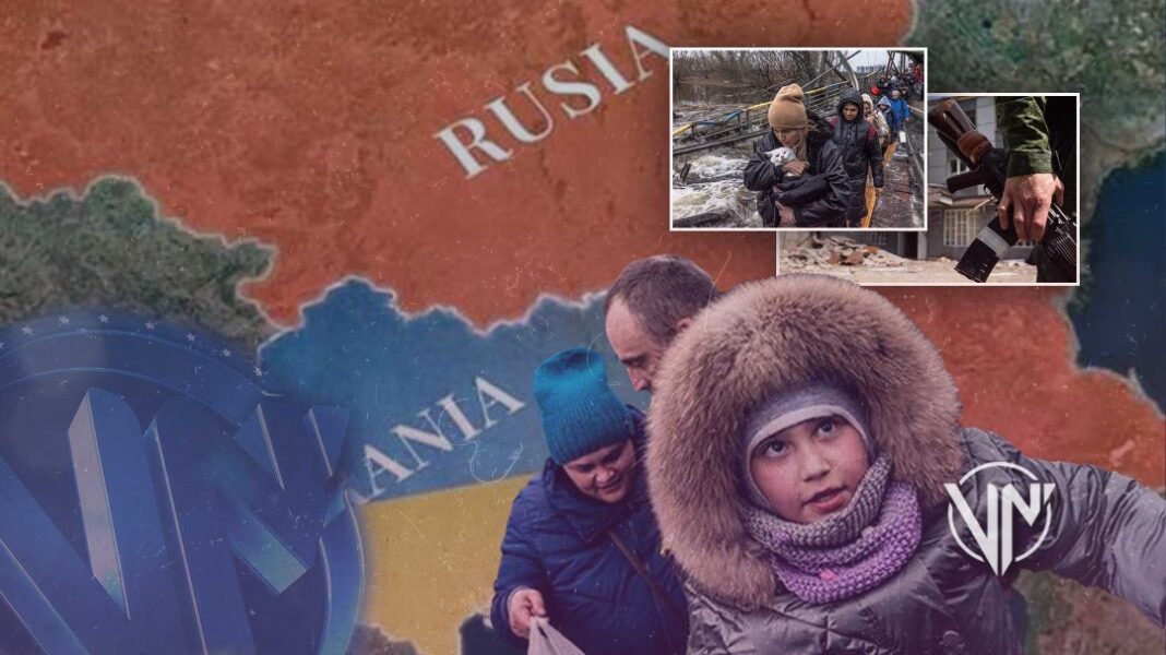 Rusia evacuó a más de 20 mil personas desde Ucrania