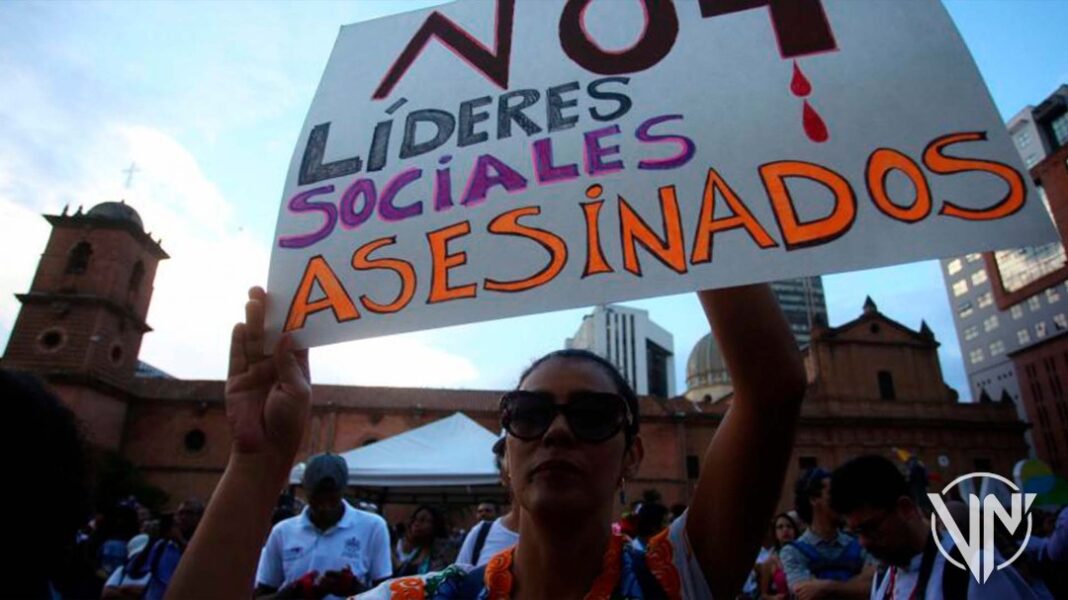 lideres sociales Colombia