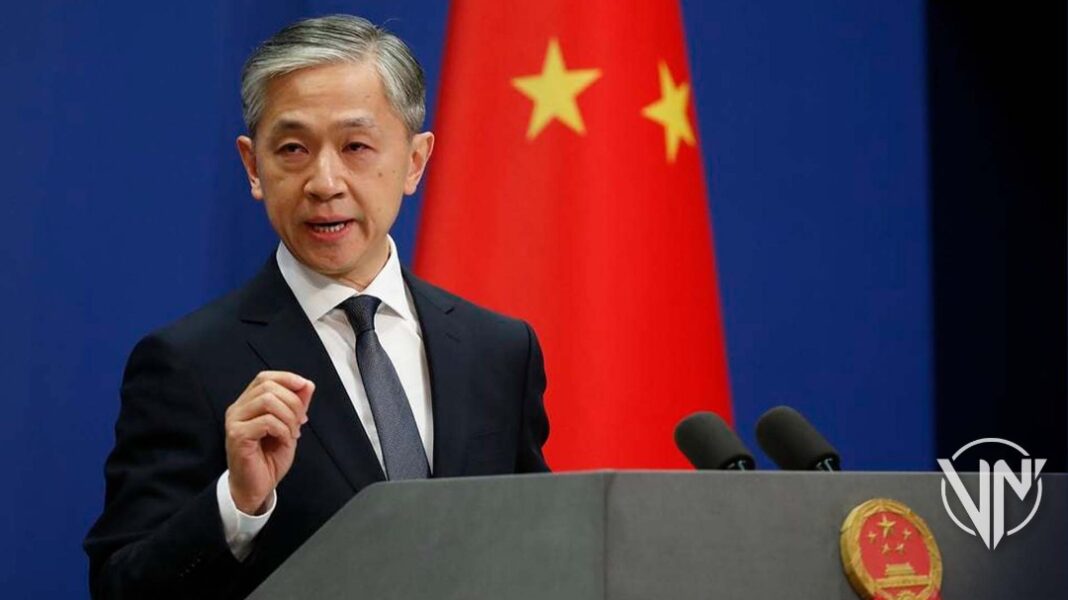 China amenaza a Estados Unidos por injerencia a su política interna