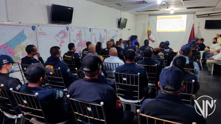 Dictan charla sobre DDHH a funcionarios de la Policía de Carabobo