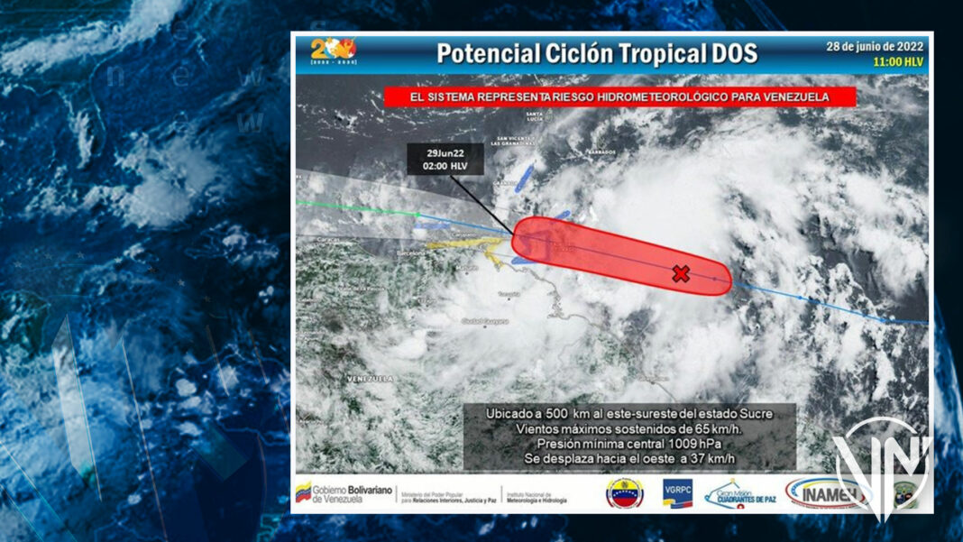 Ciclón Tropical impactará directamente 9 estados y la ciudad capital