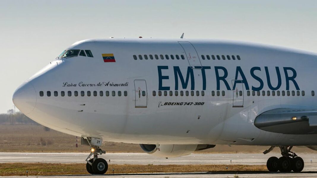 Avión Emtrasur Argentina